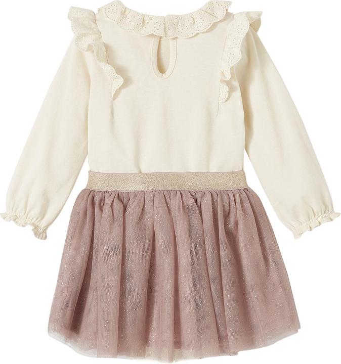 Image du produit Vertbaudet Ensemble festif bébé fille : t-shirt & jupe en tulle (62)