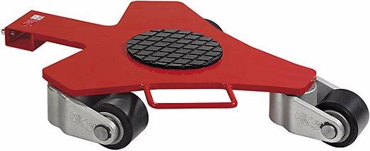Actual product image GKS-Perfekt Rotating dolly, max. load 2000 kg, LxW 685 x 515 mm, for cleanrooms. (2000 kg)