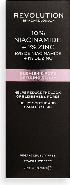 Immagine prodotto Revolution Skincare 10% Niacinamide + 1% Zinco (60 ml)