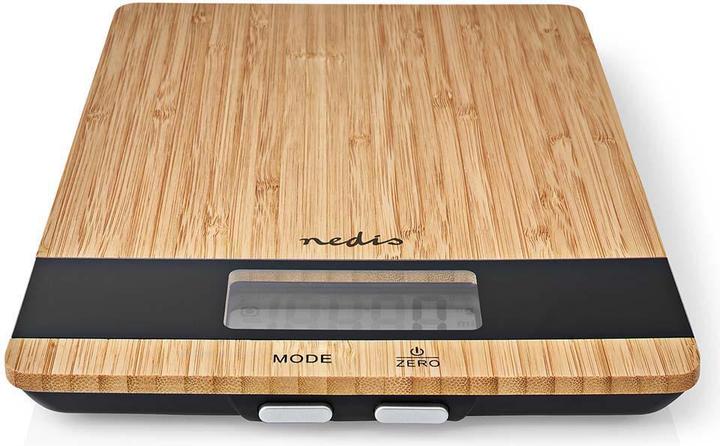 Produktbild Nedis Küchenwaagen Digital Holz/Kunststoff Holz Holz