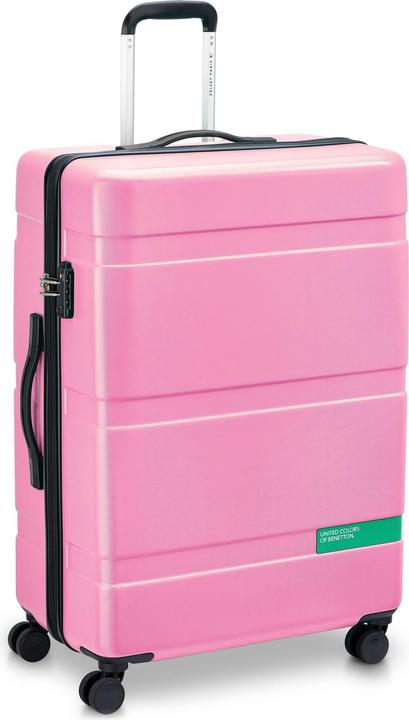 Image du produit Delsey x United Colors of Benetton Now Hardside 4-wheel suitcase set 3 pcs. with stretch fold (192 l, XL (à partir de 115l))