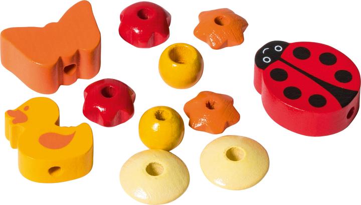 Image du produit Knorr Prandell Chaînes pour tétines Perles de bois "Coccinelle", 11 pcs. (11 x)