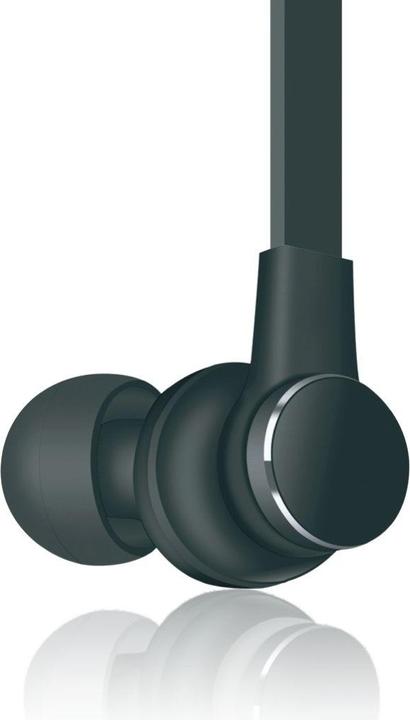 Actual product image Platinet In-Ear Earphones Bluetooth V4.2 + microSD + MIC - model 1061 - Black (120 h, Wireless)