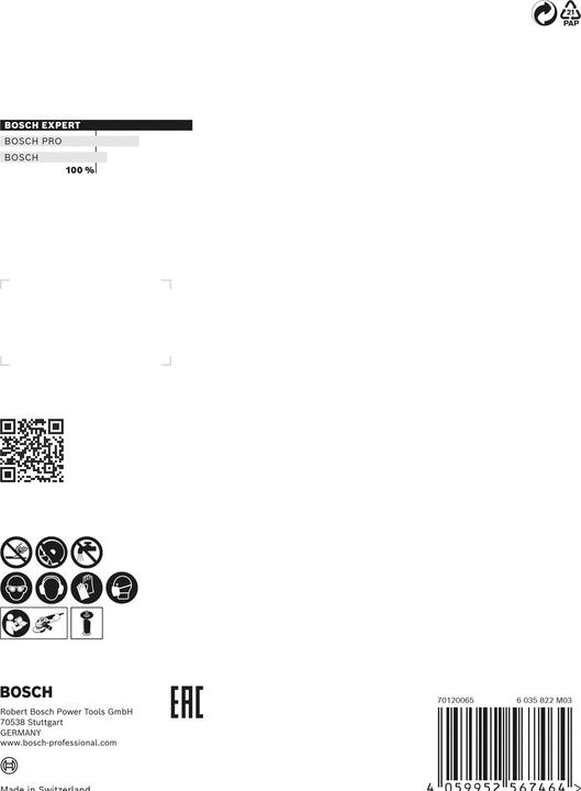 Actual product image Bosch Professional Zubehör Expert cutting disc