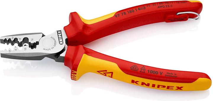 Productafbeelding Knipex Krimptang (184 mm)