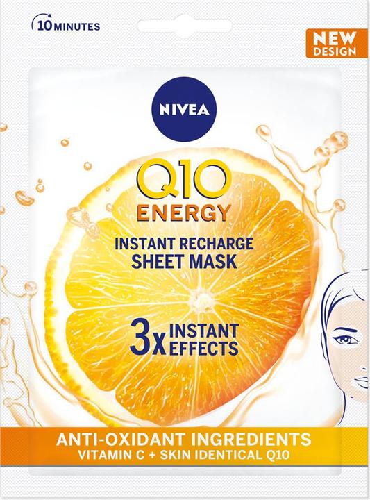 Actual product image NIVEA Q10 Energy Sheet Mask