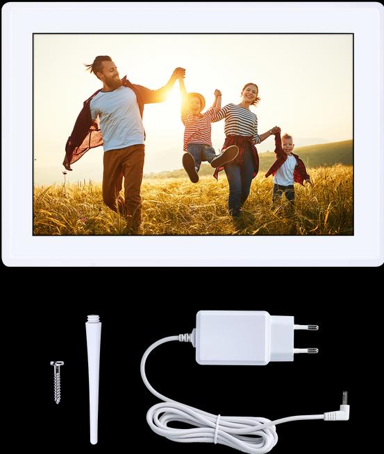 Image du produit Rollei Smart Frame WiFi 100 Blanc (10.10")