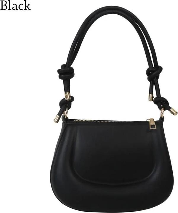 Only-Bags.Store PU Leather Shoulder Bag Solid Colour Underarm Bag Messenger Bag Crossbody Bags
