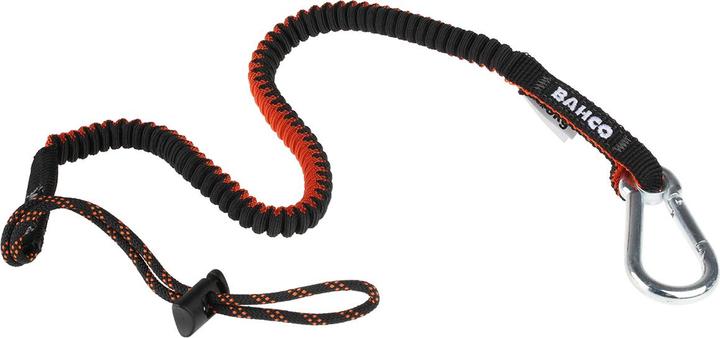 Actual product image Bahco Safety line with fixed carabiner and non-reversible loop, 3 kg, 1.2 m