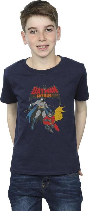 Actual product image Boys Batman And Robin T-Shirt (140, 146)