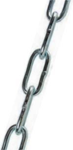 Image du produit Meister Chaîne en acier rond Ø 2 mm, 5 m, 20 kg (5 m)