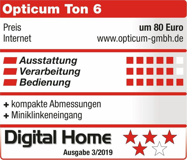 Actual product image Opticum Ton 6 (FM)