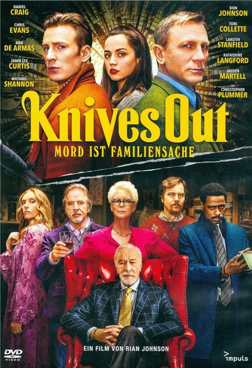 Knives Out - Murder is a Family Affair - DVD (DVD, English)
