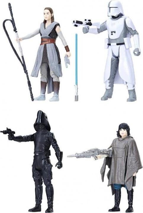 Image du produit Hasbro Star Wars Épisode VIII Force Link Figurines pack de 4 2018 Battle on Crait