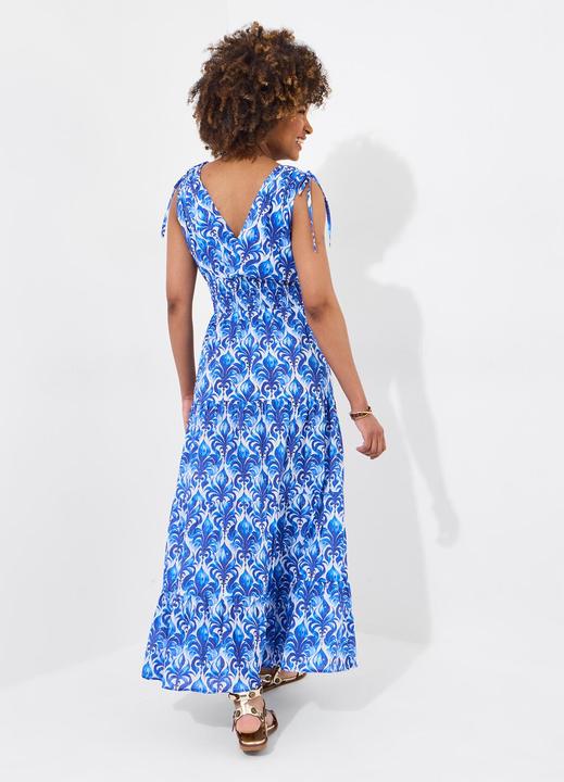 Actual product image Joe Browns Breezy Cotton Printed Tie Shoulder Maxi Dress (12)