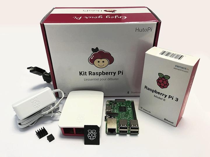Image du produit HutoPi Kit de démarrage officiel Pi3