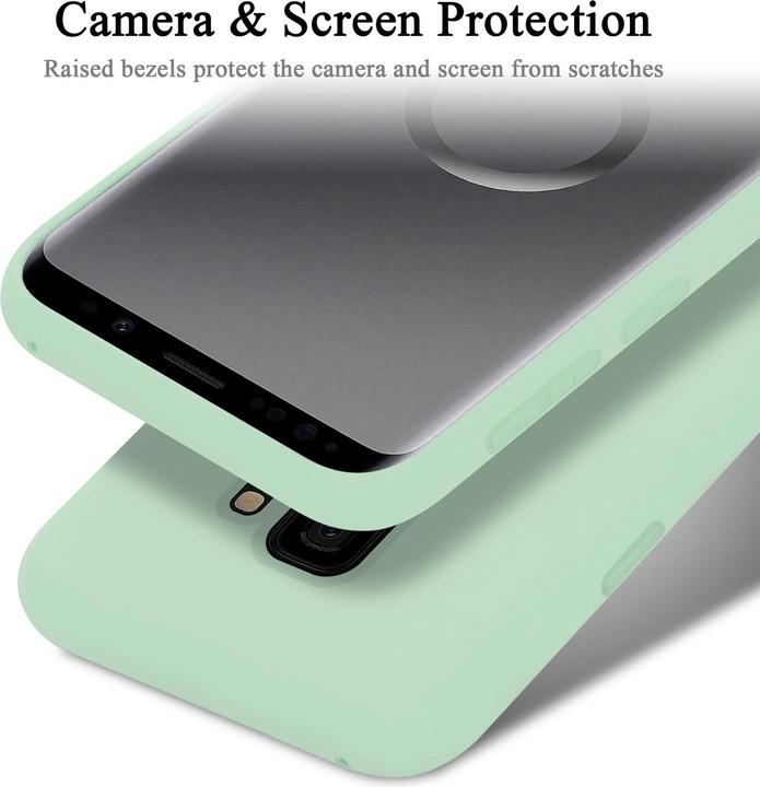 Actual product image Cadorabo TPU Liquid Silicone Case Cover (Samsung Galaxy S9+)