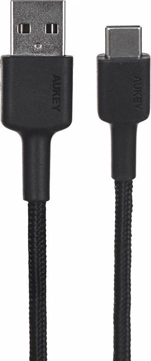 Actual product image Aukey Braided Nylone USB 2.0 to USB-C Cable 0.9m (0.90 m, USB 3.2 Gen 1)