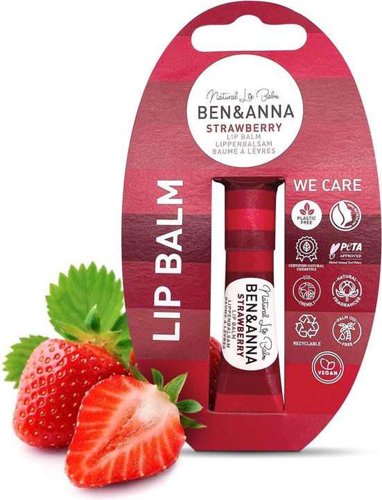 Produktbild Ben & Anna Lipbalm Strawberry (Balsam, 0.60 ml)