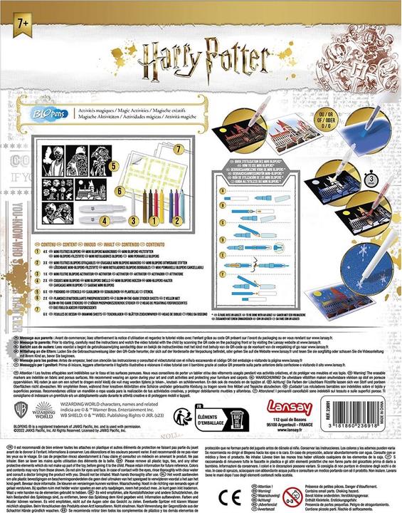 Actual product image Blopens Harry Potter Spray Pen Set