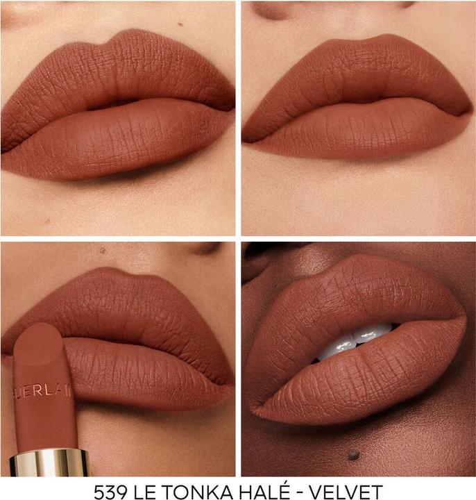 Actual product image Guerlain Rouge G Velvet 24 Lips Refill 539 (539 Le Tonka Hale)