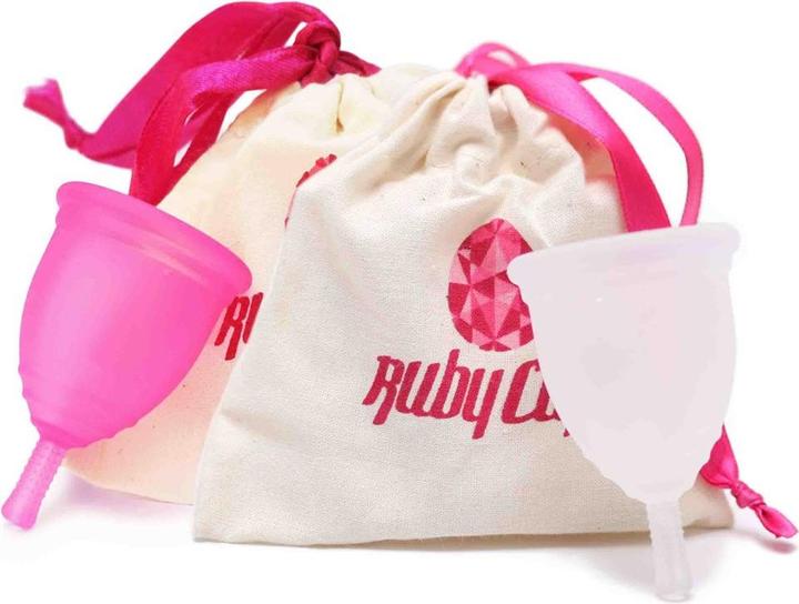 Actual product image Ruby Cup menstrual cup (Regular)