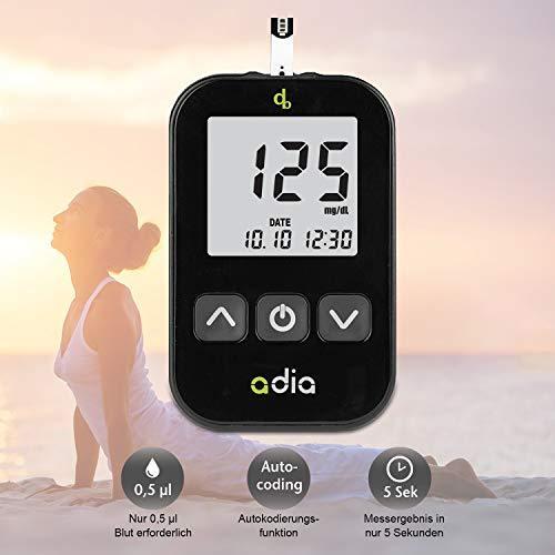 Produktbild Adia Blutzuckermessgerät-Set (Blutzuckermessgerät)