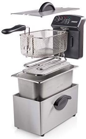 Actual product image Princess 182626 Stainless steel deep fryer