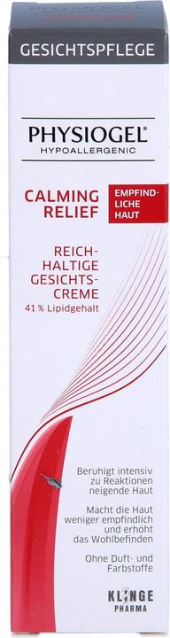 Actual product image Klinge Pharma Physiogel Cr Face Cream Rh (1 x, 40 ml)