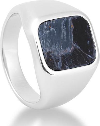 Produktbild Breuning Ring - E. Pietersit Blau (65, 750/18 K Gold)
