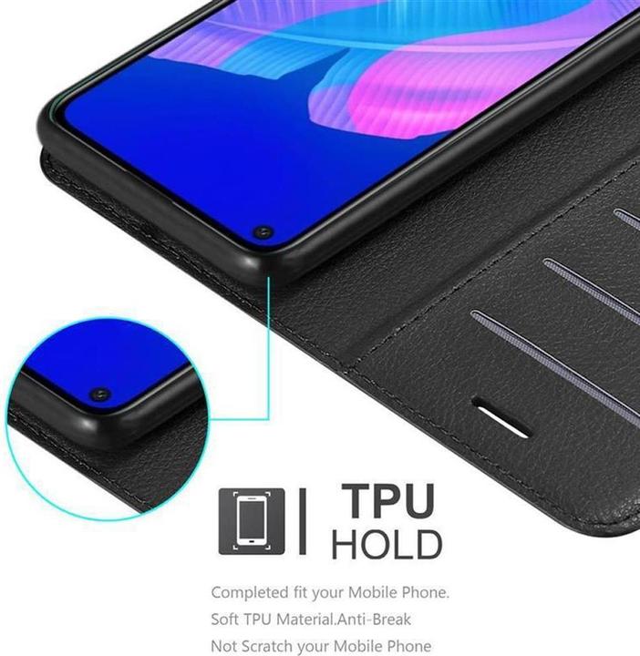 Actual product image Cadorabo Book with stand function cover (Huawei P40 Lite E)