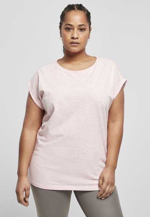 Produktbild Urban Classics Ladies Color Melange Extended Shoulder Tee (L)