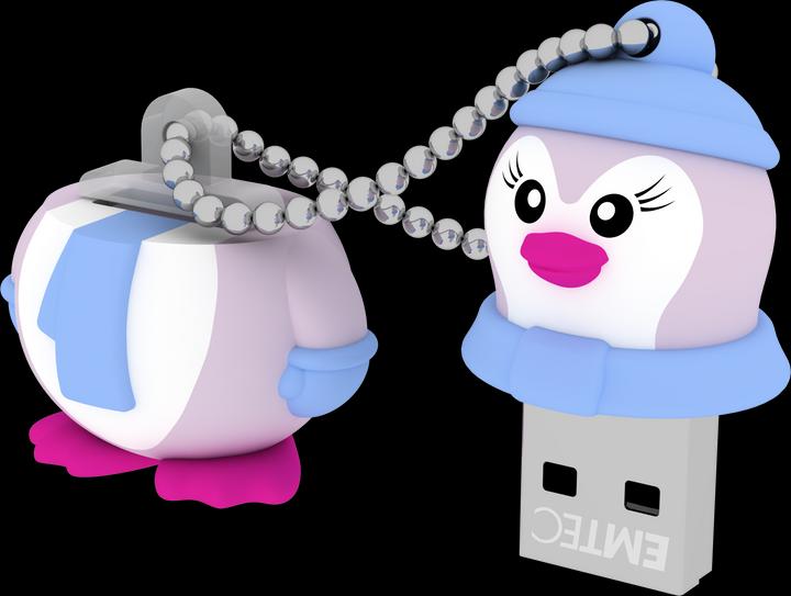 Produktbild Emtec M336 Lady Penguin (16 GB, USB-A, USB 2.0)