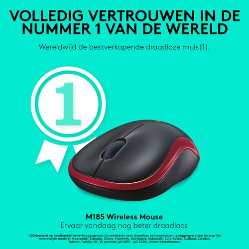 Immagine prodotto Logitech M185 (Senza fili)