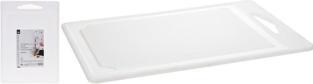 Excellent Houseware Planche à découper 39X27X1Cm Blanc