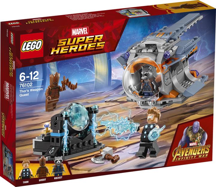 Actual product image LEGO Thor's Stormbreaker Axe (76102, LEGO Marvel)
