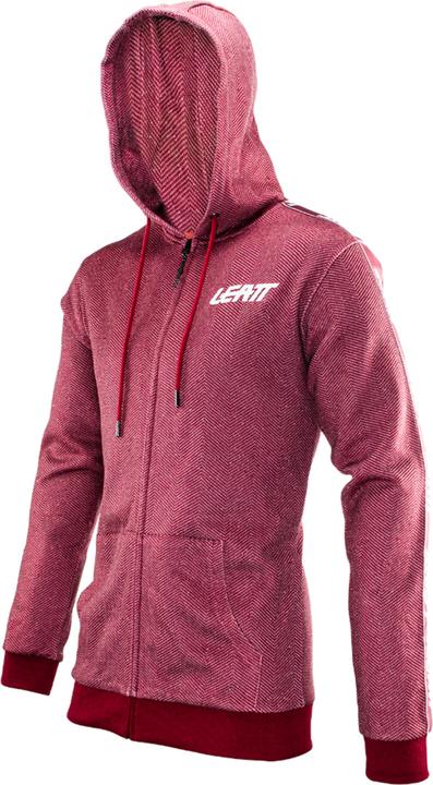 Produktbild Leatt Zip Hoodie Premium # - Ruby (M)