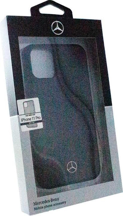 Produktbild Mercedes MEHCN58VWOBR iPhone 11 Pro Hard Case, Red / Brown Wood Line Rosewood (Apple iPhone 11 Pro)