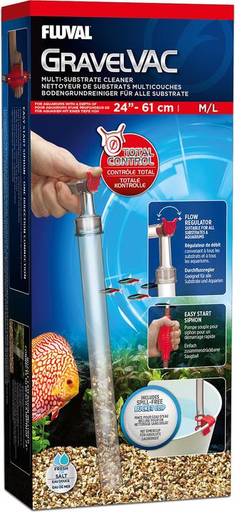Produktbild Fluval Aqua Mulmsauger (Aquarium Reinigung, Bodensauger)