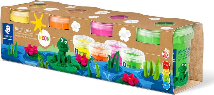 Produktbild Staedtler Spielknete Noris junior Neonfarben