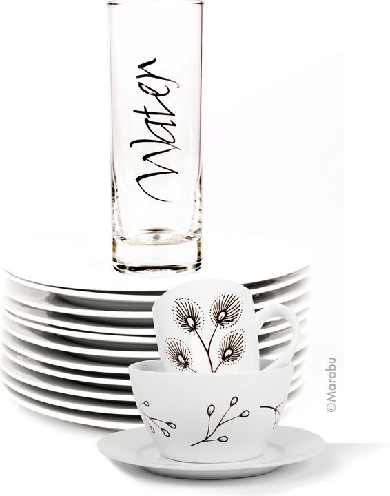 Image du produit Marabu Marqueur "Porcelain & Glas Painter", noir (Noir, 2 mm, 1 x)