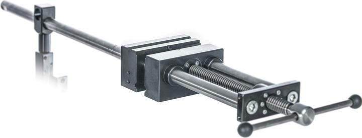 Alzmetall ALZ220 Bohrschraubstock (Maschinenschraubstock) Spannweite 220mm (220 mm)