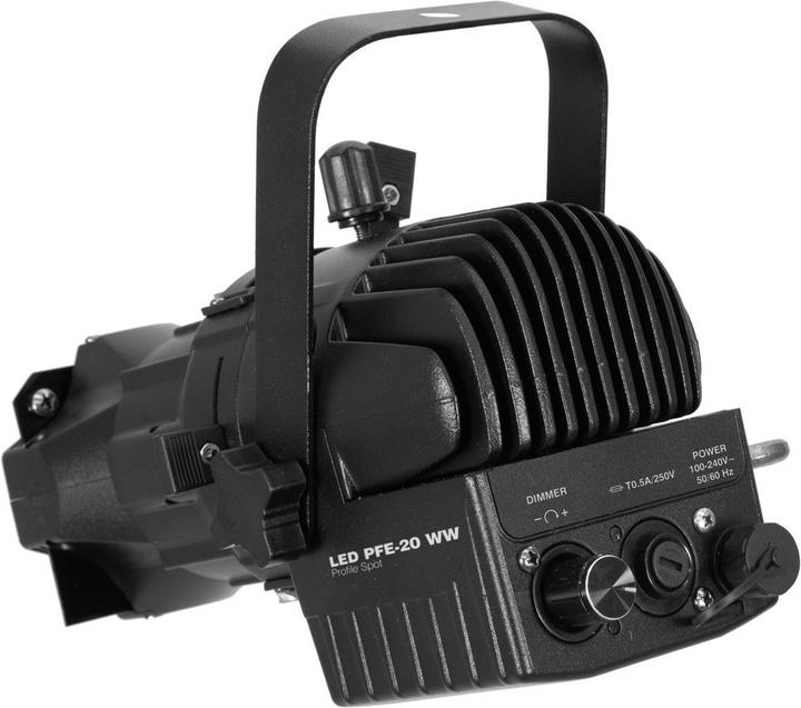 Actual product image Eurolite LED PFE-20 WW Profile Spot sw (20 W, LED)
