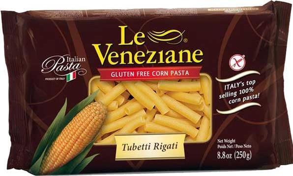 Immagine prodotto Le Veneziane Pasta Tubetti di mais senza glutine (250 g)