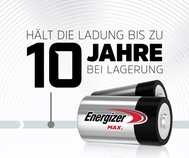 Immagine prodotto Energizer Max Alcalina (2 pz., D)