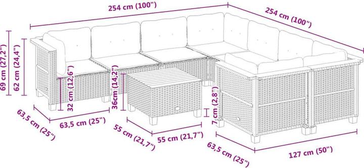 Actual product image VidaXL Ebina