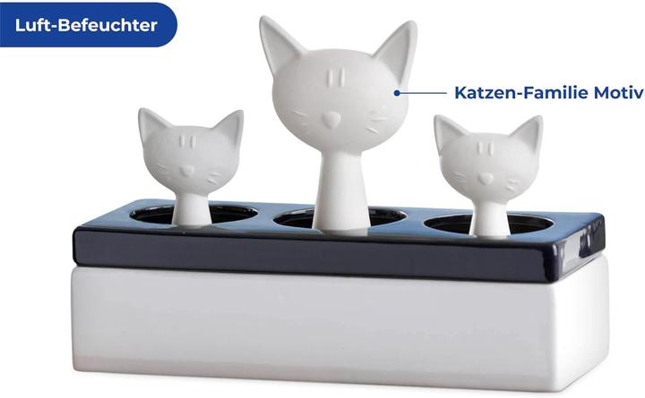 Produktbild Wenko Luftbefeuchter Katzenfamilie