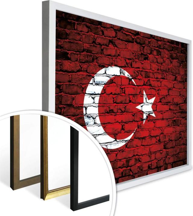 Image du produit Trenddeko Drapeau turc (60 x 50 cm)