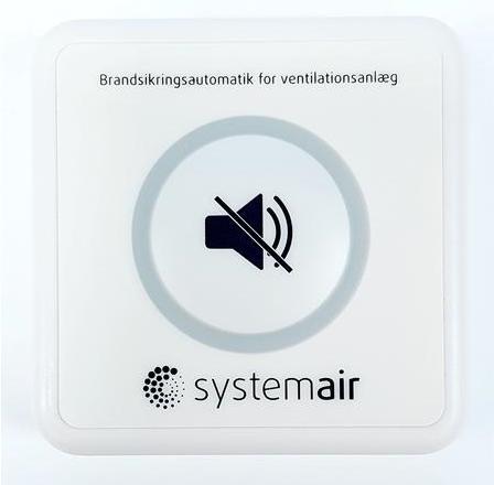 Systemair Pannello di allarme BR-A5 FP con allarme acustico e visivo per il sistema automatico di allarme