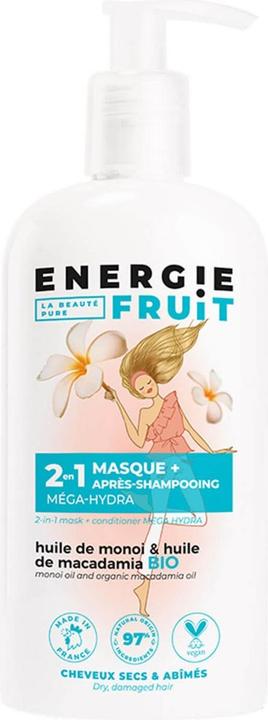 Energie Fruit - 2en1 Masque + Après Shampooing Méga-Hydra (300 ml)